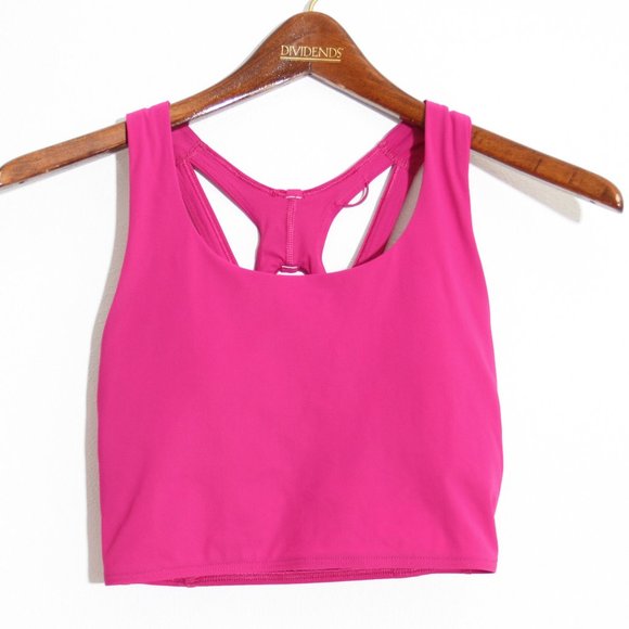 Lululemon Stash It Bra *Medium Support, B/C Cup Ripened Raspberry Pink Size 4 - Picture 5 of 11